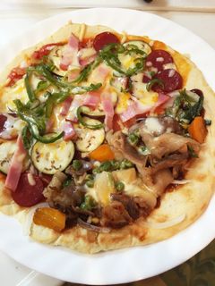 手作りトマトソースでピザ-レシピのメイン写真