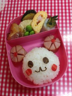 簡単キャラ弁!おにぎりうーたん!-レシピのメイン写真
