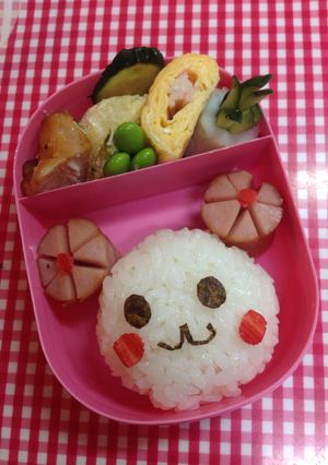 簡単キャラ弁！おにぎりうーたん！-レシピのメイン写真