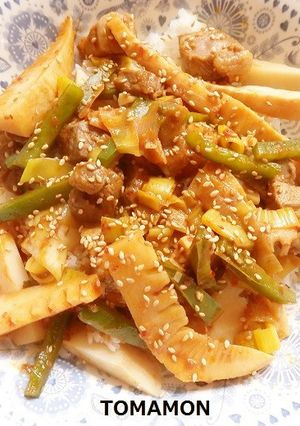 炒めるだけ簡単✿とまモンピューレ中華丼風-レシピのメイン写真