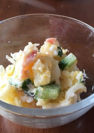 レンジだけで作る本格的なポテトサラダ-レシピのメイン写真