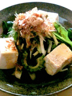 夏野菜と冷奴のサラダ-レシピのメイン写真