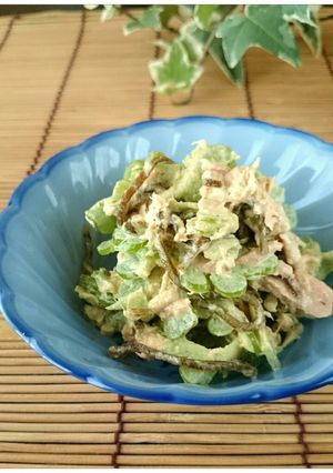 塩昆布ツナとゴーヤのサラダ☆カレー風味★-レシピのメイン写真