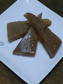 ばーちゃんのこんにゃくの煮物-レシピのメイン写真