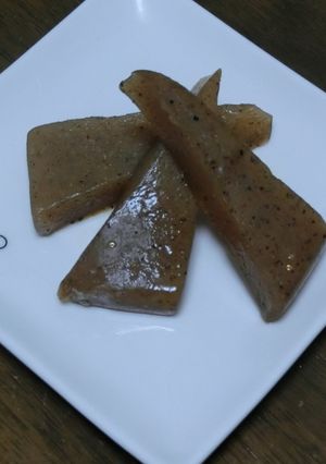 ばーちゃんのこんにゃくの煮物-レシピのメイン写真