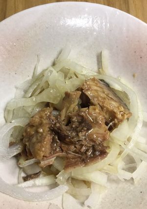 さば缶と玉ねぎのサラダ-レシピのメイン写真