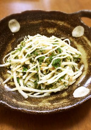 たっぷり大葉の大根ツナサラダ-レシピのメイン写真