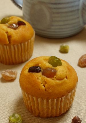しっとりきな粉のカップケーキ-レシピのメイン写真