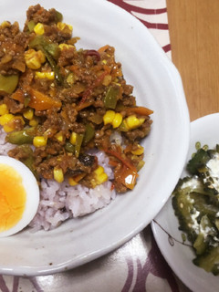 野菜たっぷりキーマカレー-レシピのメイン写真