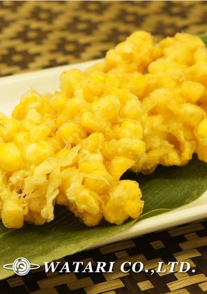 甘みと粒感が美味しいとうもろこしかき揚げ-レシピのメイン写真