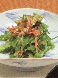 きゃべつといんげんの胡麻和え-レシピのメイン写真