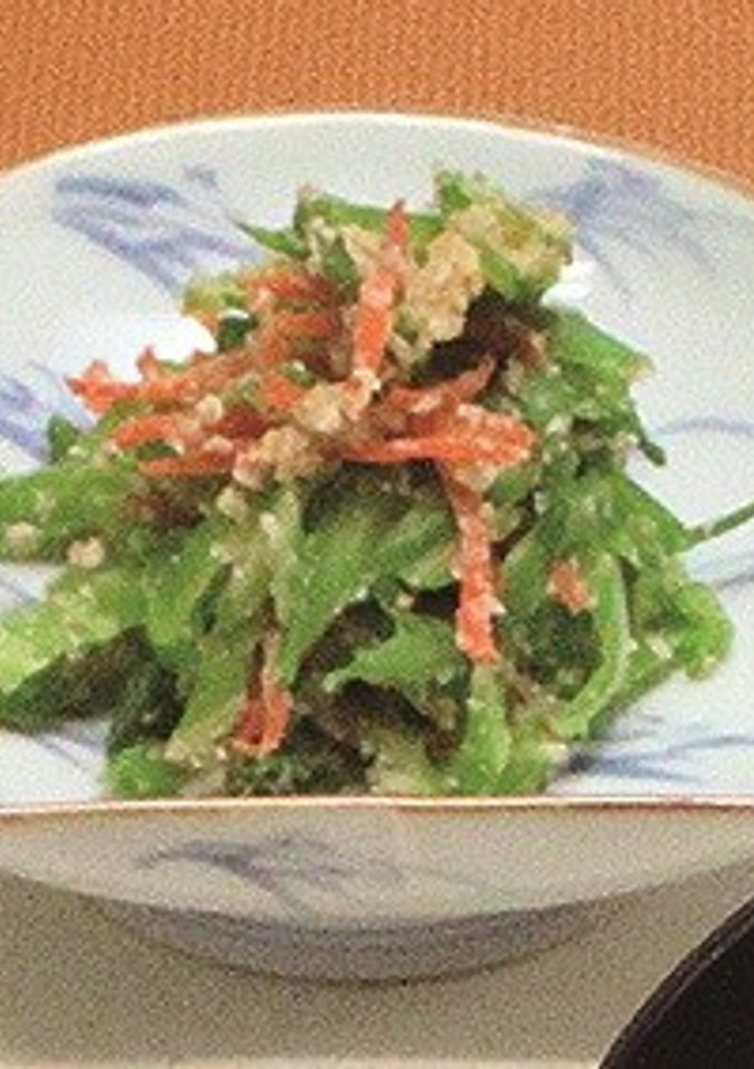 きゃべつといんげんの胡麻和え-レシピのメイン写真