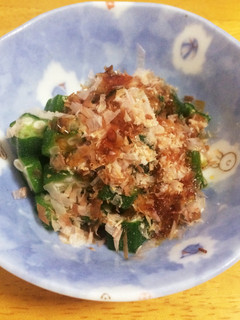 オクラのおかか醤油-レシピのメイン写真