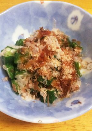 オクラのおかか醤油-レシピのメイン写真