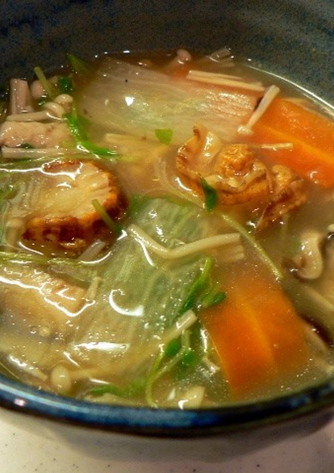 ベビーホタテと長芋と豆苗の中華風とろ煮☆-レシピのメイン写真