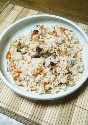 鶏むねと根菜の炊き込み風ご飯-レシピのメイン写真