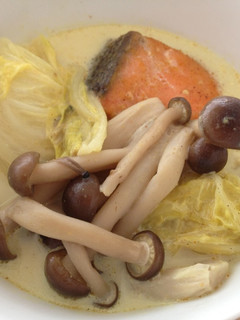 鮭と白菜のカレークリーム煮 昆布水仕立て-レシピのメイン写真