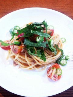 14歳が作った簡単夏野菜和風パスタ-レシピのメイン写真