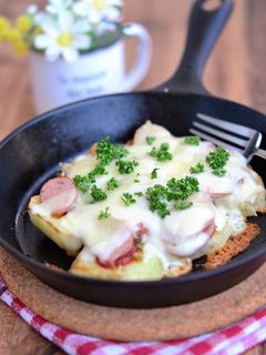 おぼろ昆布とじゃがいものピザ風チーズ焼き-レシピのメイン写真