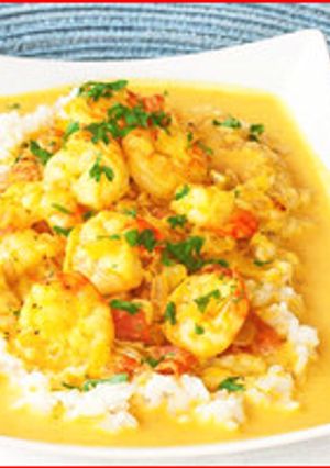 ココナッツ＆エビのレモンカレー♡-レシピのメイン写真