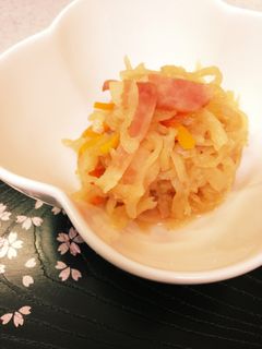 母の味 千切り大根の煮物-レシピのメイン写真