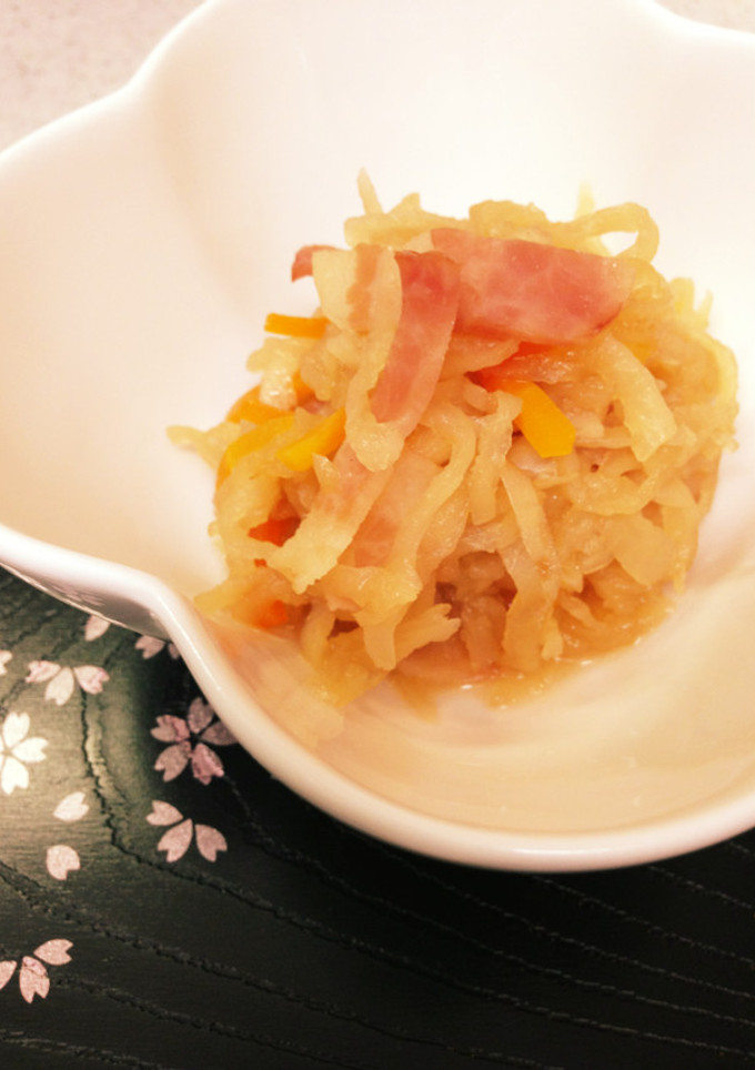 母の味 千切り大根の煮物-レシピのメイン写真