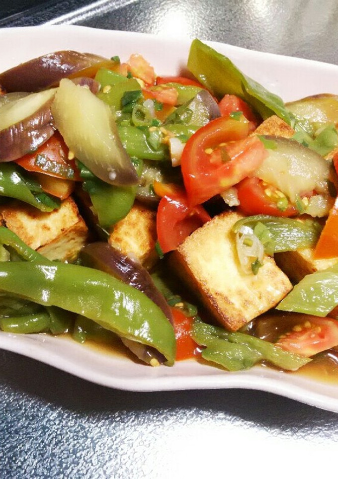 厚揚げの夏野菜南蛮がけ-レシピのメイン写真