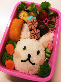 キャラ弁ウサギ!-レシピのメイン写真