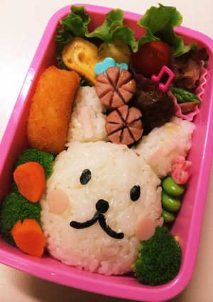 キャラ弁ウサギ！-レシピのメイン写真