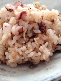 昆布水で簡単たこ飯-レシピのメイン写真