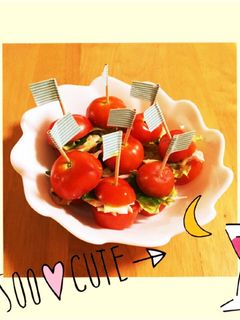 トマトピンチョス-レシピのメイン写真