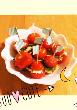 トマトピンチョス-レシピのメイン写真