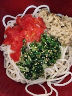中華風ぶっかけそうめん-レシピのメイン写真