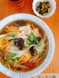 サンマー麺☆市販のラーメン使用で