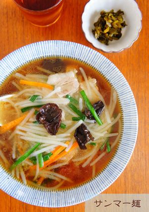 サンマー麺☆市販のラーメン使用で-レシピのメイン写真