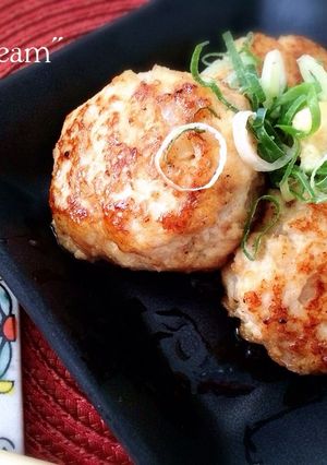 めんつゆでキマる!てりやき鶏つくね-レシピのメイン写真