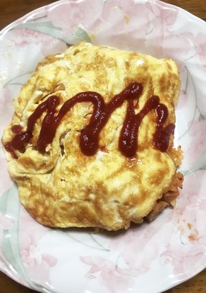 カゴメトマトケチャップでオムライス-レシピのメイン写真