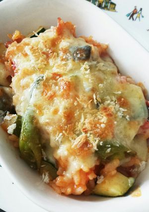 ⭐夏野菜⭐トマトクリームドリア-レシピのメイン写真
