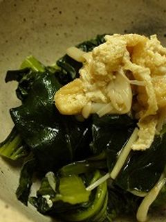 小松菜の煮びたし♪-レシピのメイン写真