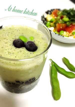 むくみや疲れた時に♡枝豆バナナスムージー-レシピのメイン写真