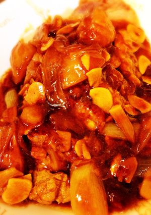 簡単時短レンジ圧力鍋で豚肩ロース柔らか煮-レシピのメイン写真