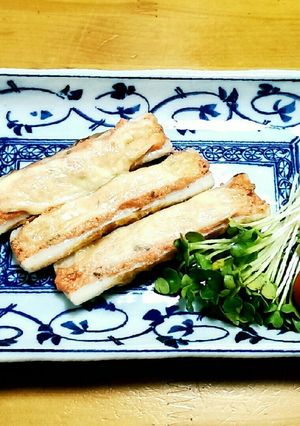 大葉明太マヨでちくわボート♪-レシピのメイン写真