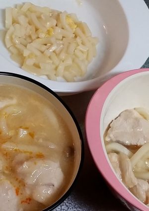 子供に取り分け★味噌煮込みうどん-レシピのメイン写真
