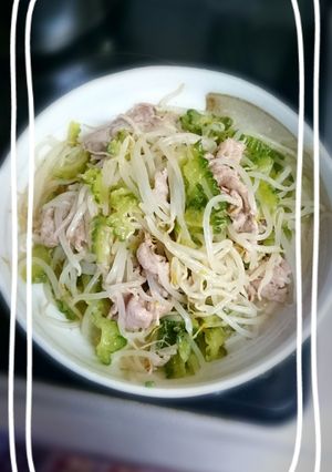 苦くない!?ほんだしゴーヤ炒め(^^)d-レシピのメイン写真