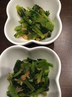 青菜のナメタケ☆おかか和え-レシピのメイン写真