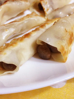 餃子の皮としめじだけ☆-レシピのメイン写真