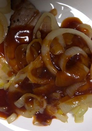 魚焼きグリルで大人のポークチャップ-レシピのメイン写真