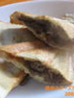 焼肉のたれでホットサンド-レシピのメイン写真