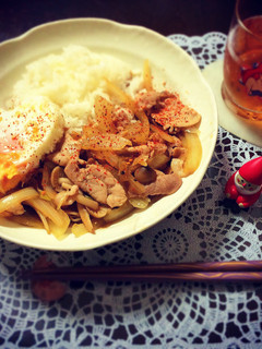 簡単☆豚丼 しめじ入り♡-レシピのメイン写真