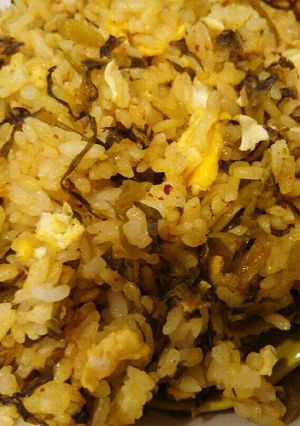 調味料１つ！！簡単高菜チャーハン♪-レシピのメイン写真